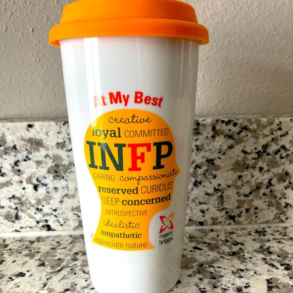 🆕MBTI INFP Glass Travel Mug - Picture 1 of 4